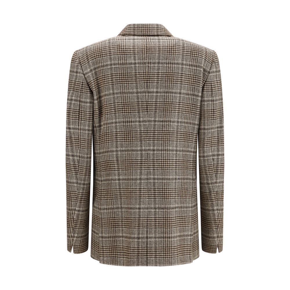 Lardini Brown Wool Oves Aries Women's Blazer