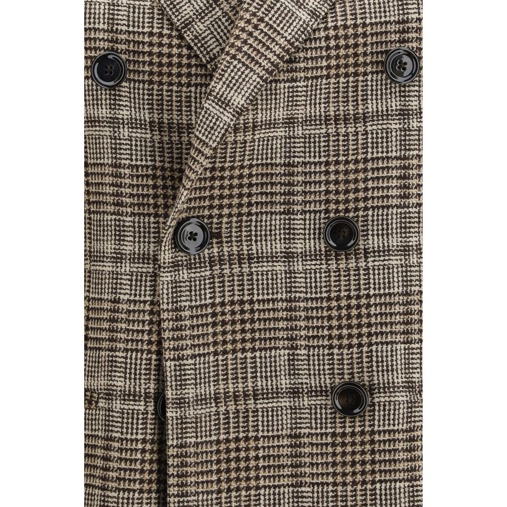 Lardini Brown Wool Oves Aries Women's Blazer