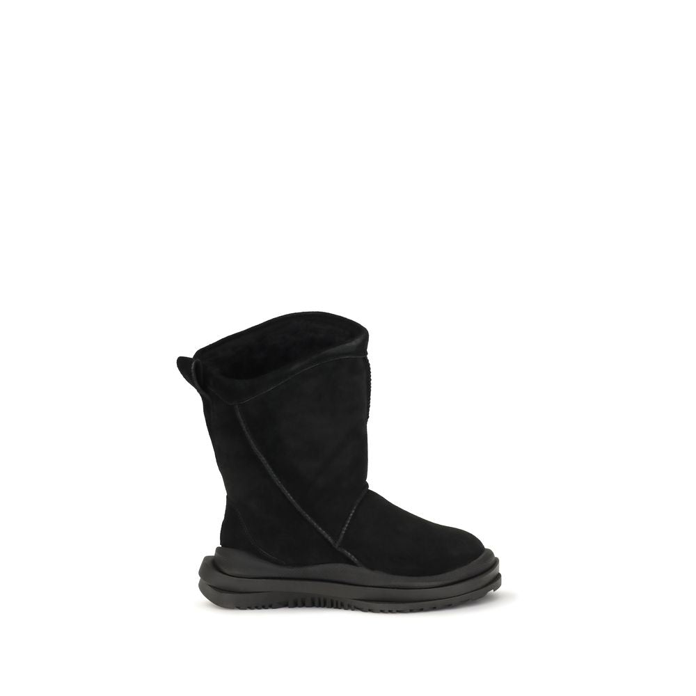 UGG Black Suede Leather Flat Men's Boots