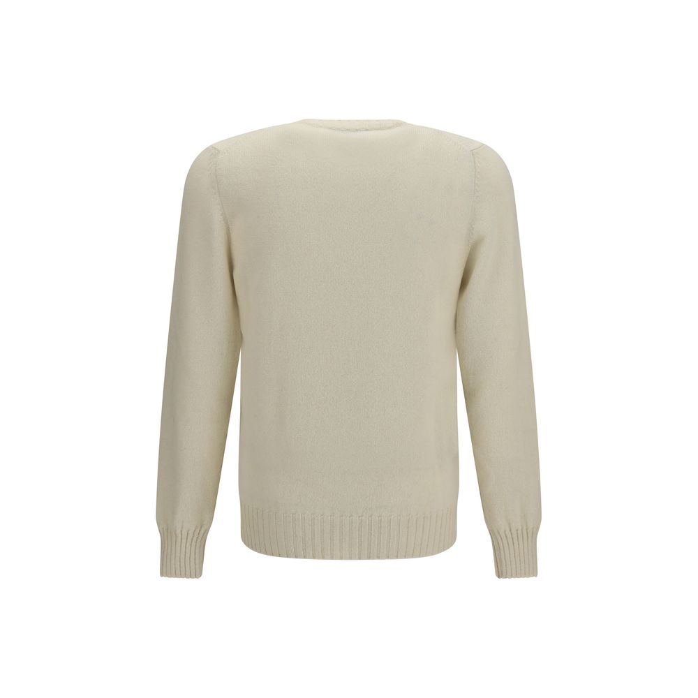 Piacenza Cashmere Beige Cashmere Men's Sweater