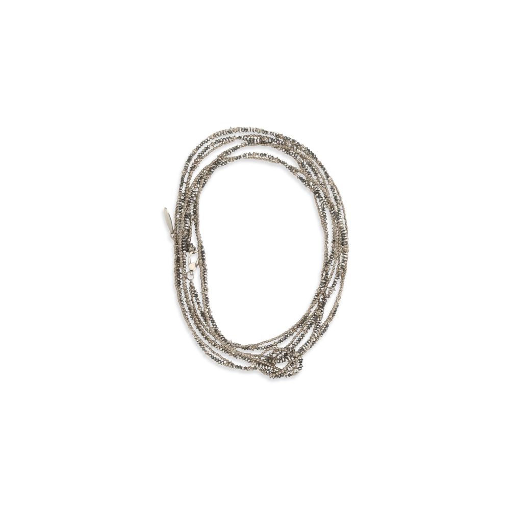 Brunello Cucinelli Brown Silver Women's Bracelet