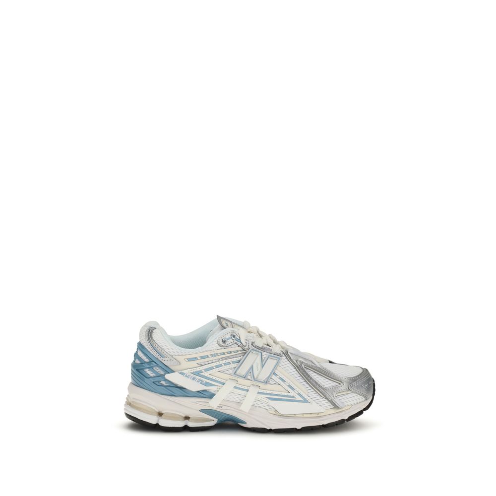 New Balance White Fabric Athletic Women's Sneakers