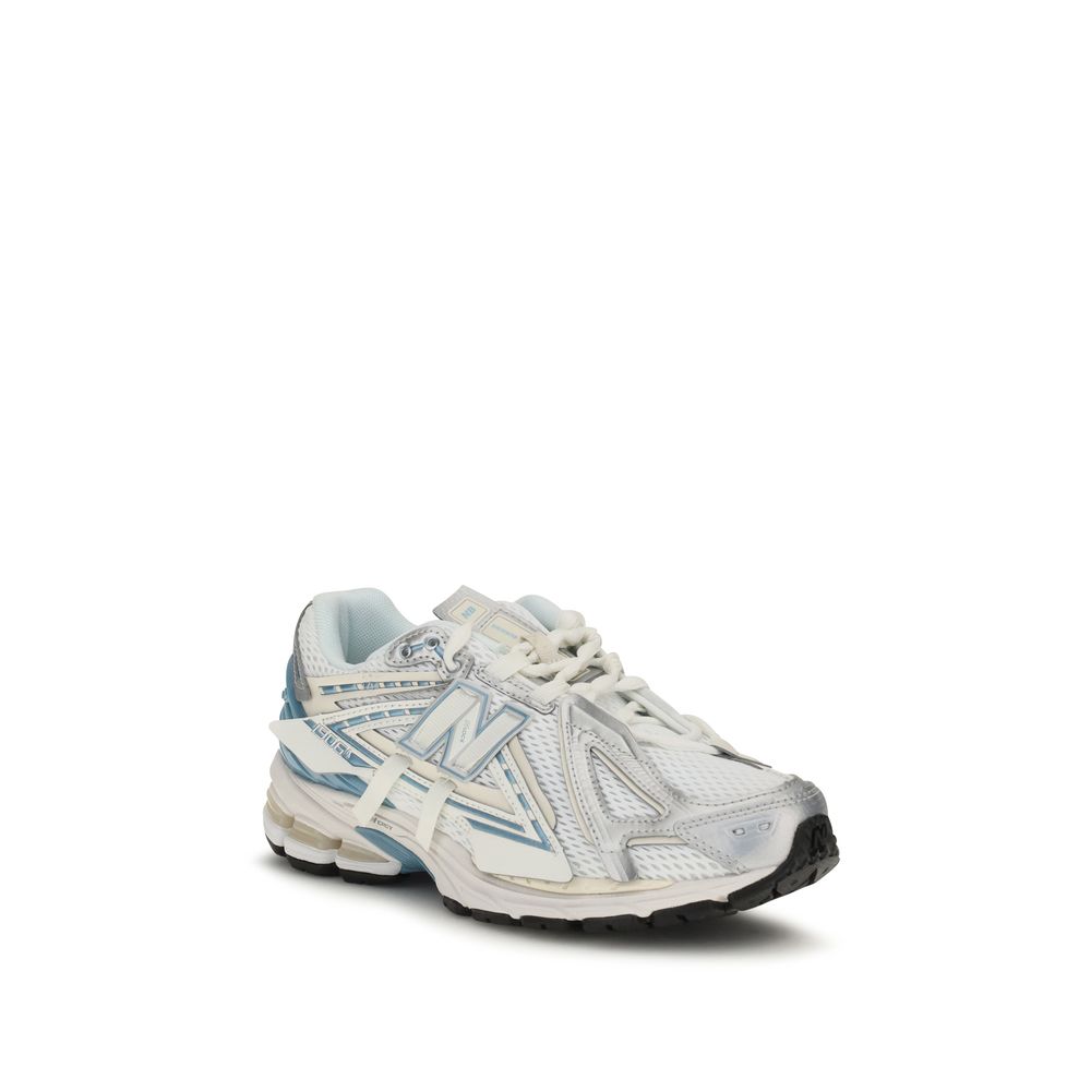 New Balance White Fabric Athletic Women's Sneakers