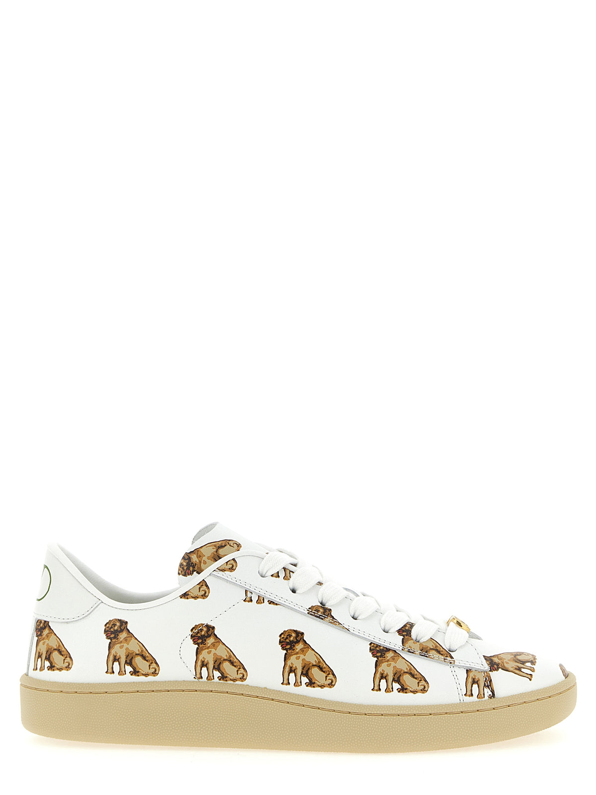 Valentino Garavani White Calfskin Low Top Women's Sneakers