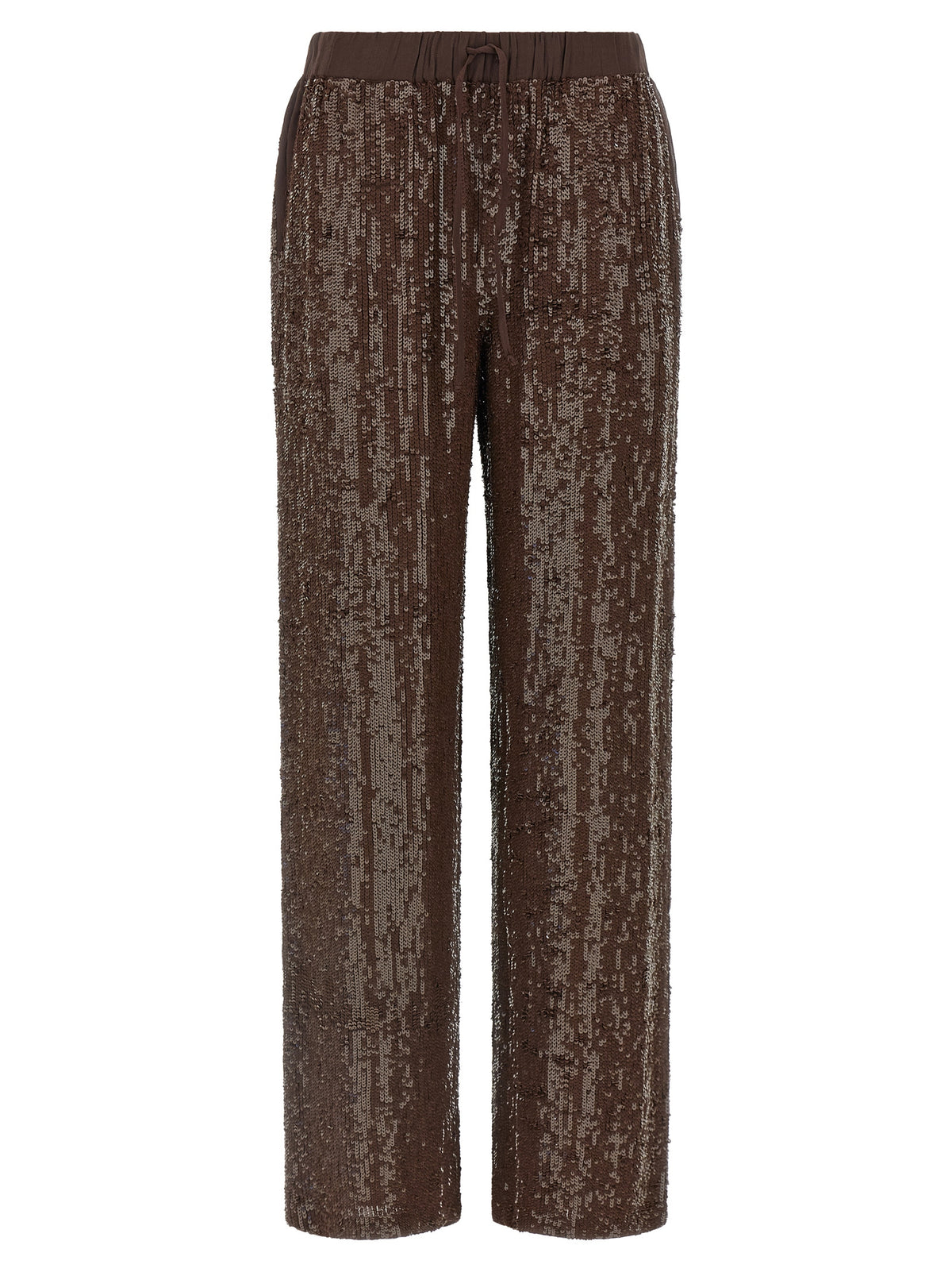 P.A.R.O.S.H. Brown Viscose Dress Women's Pants
