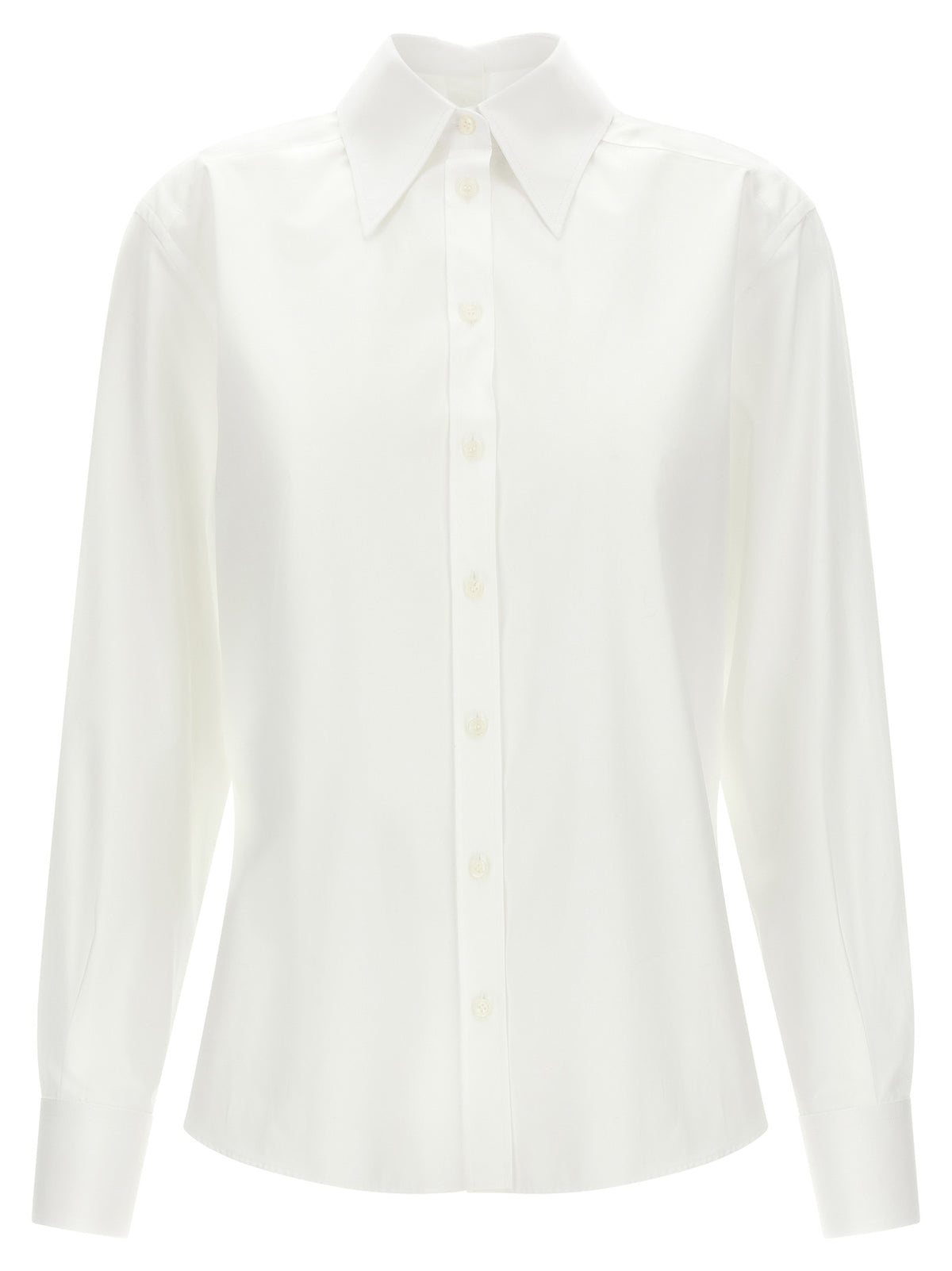 Dolce & Gabbana White Cotton Women's Blouse