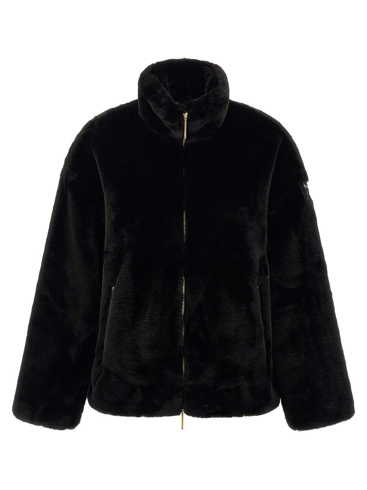 Tatras Black Polyester Full-Length Women's Jacket