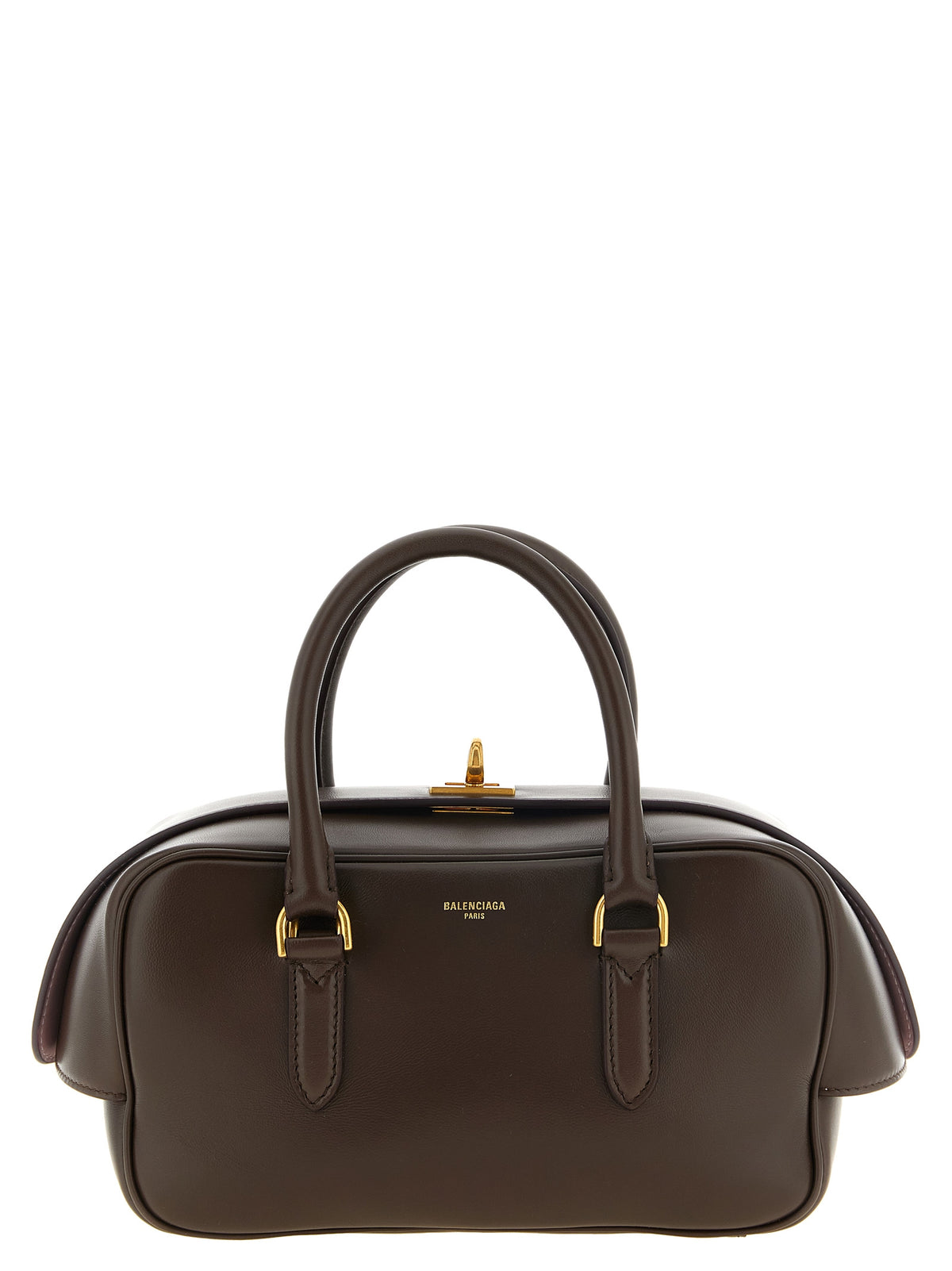 Balenciaga Brown Lamb Leather Women's Handbag