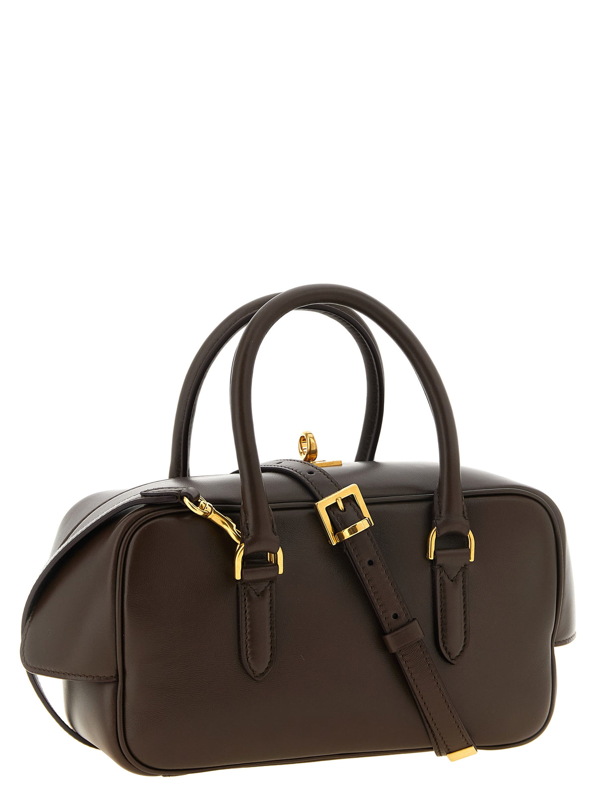 Balenciaga Brown Lamb Leather Women's Handbag