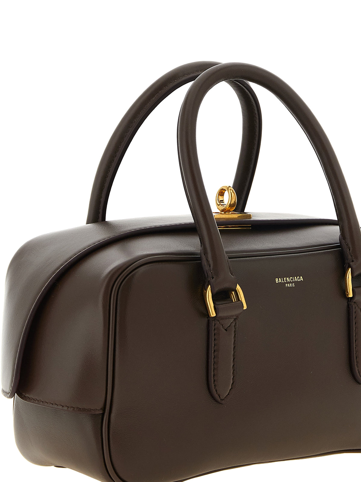 Balenciaga Brown Lamb Leather Women's Handbag