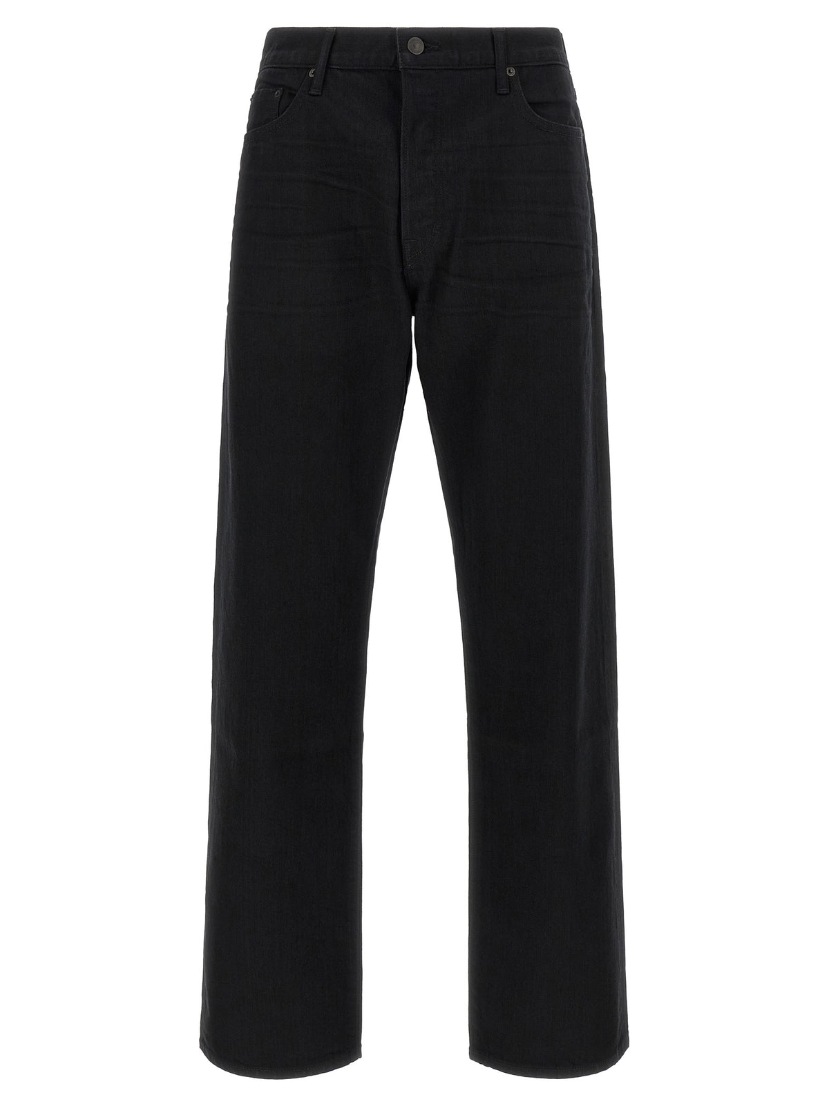 Tom Ford Black Cotton Straight-Leg Men's Jeans