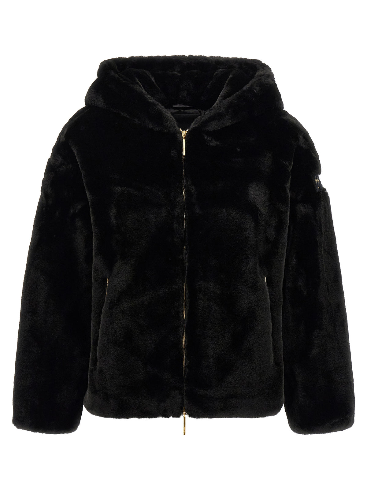 Tatras Black Polyester Full-Length Women's Jacket