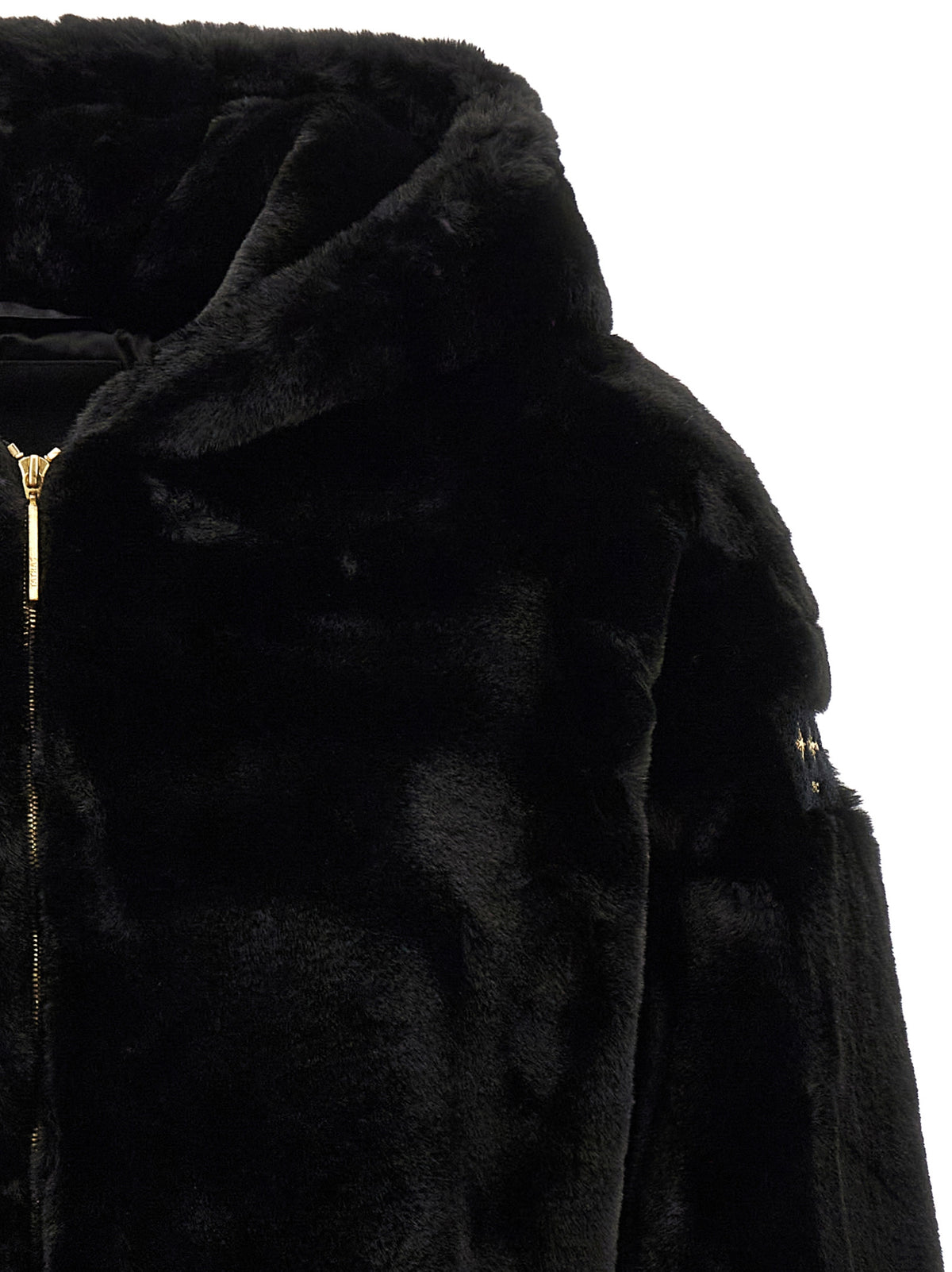 Tatras Black Polyester Full-Length Women's Jacket