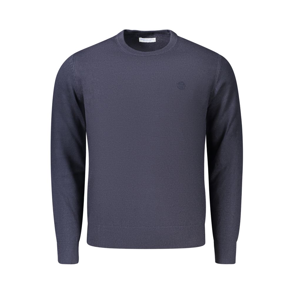 North Sails Blue Acrylic Men's Men's Sweater