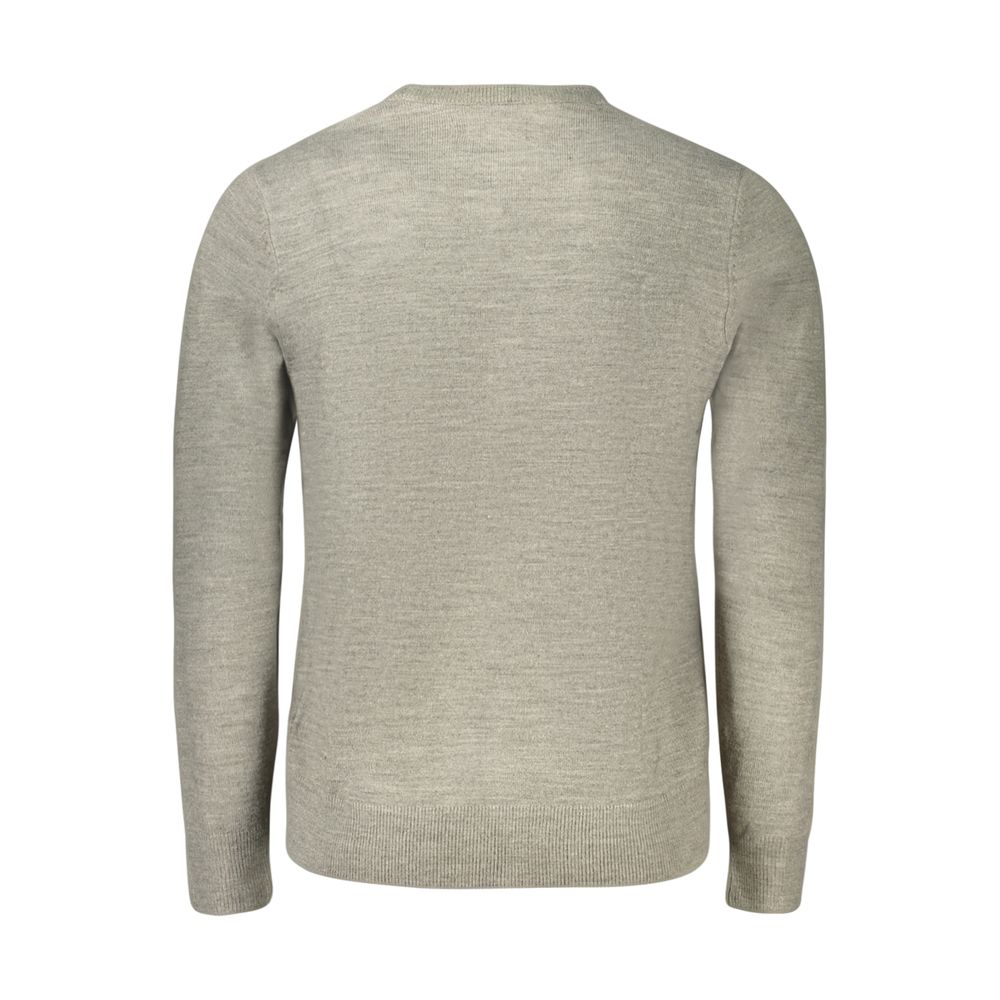 North Sails Grey Acrylic Men Men's Sweater