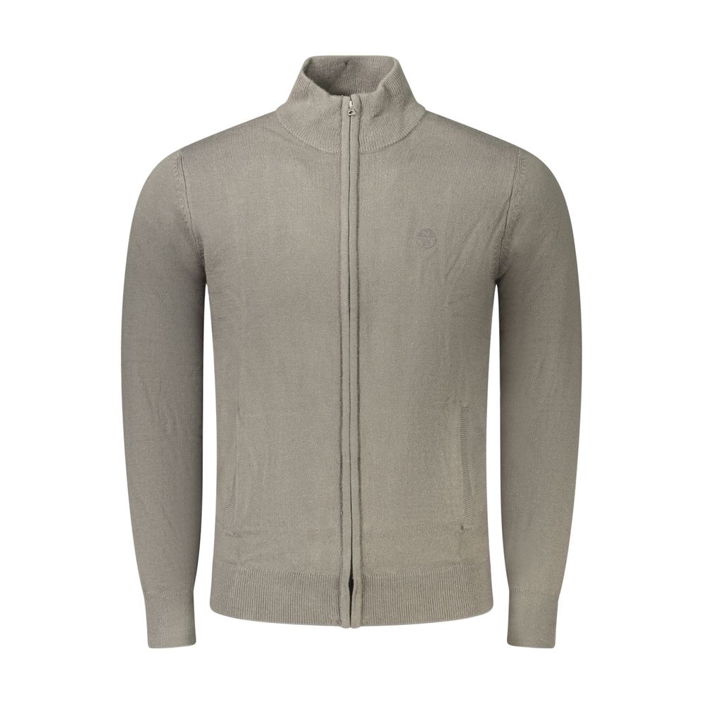 North Sails Gray Acrylic Mens Men's Sweater