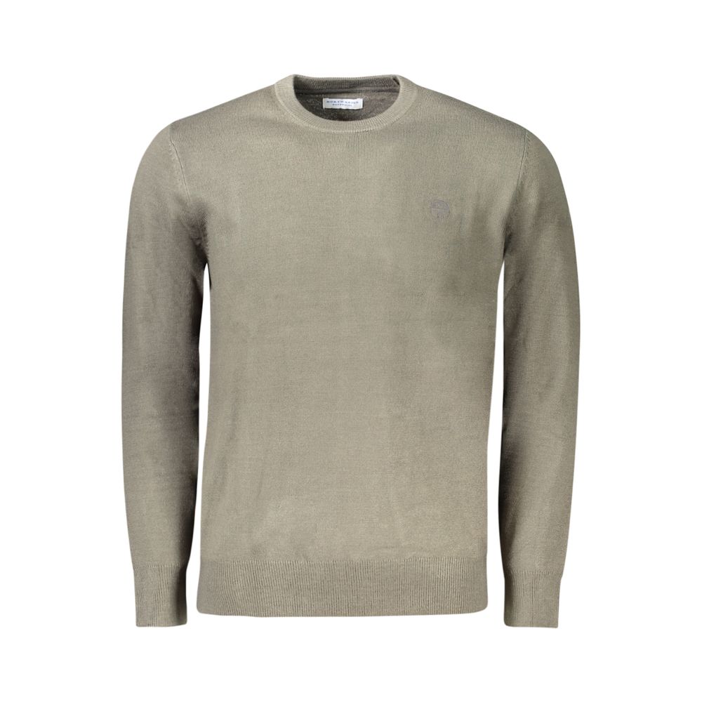 North Sails Grey Acrylic Men's Men's Sweater