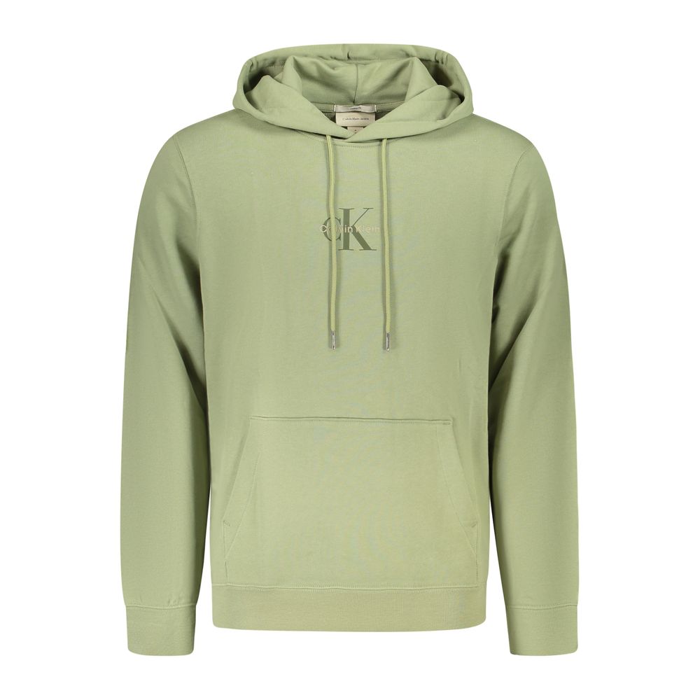 Calvin Klein Green Cotton Men's Men's Sweatshirt