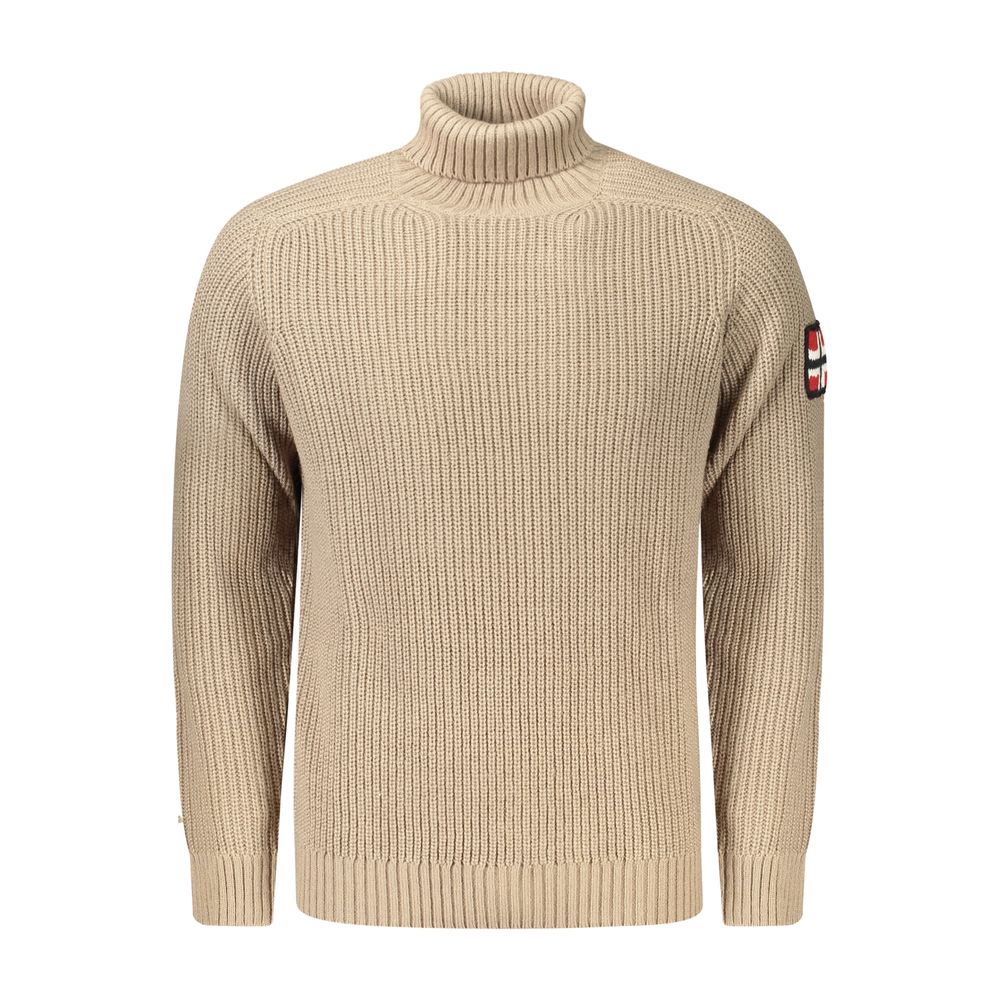 Norway 1963 Beige Wool Men's Turtleneck