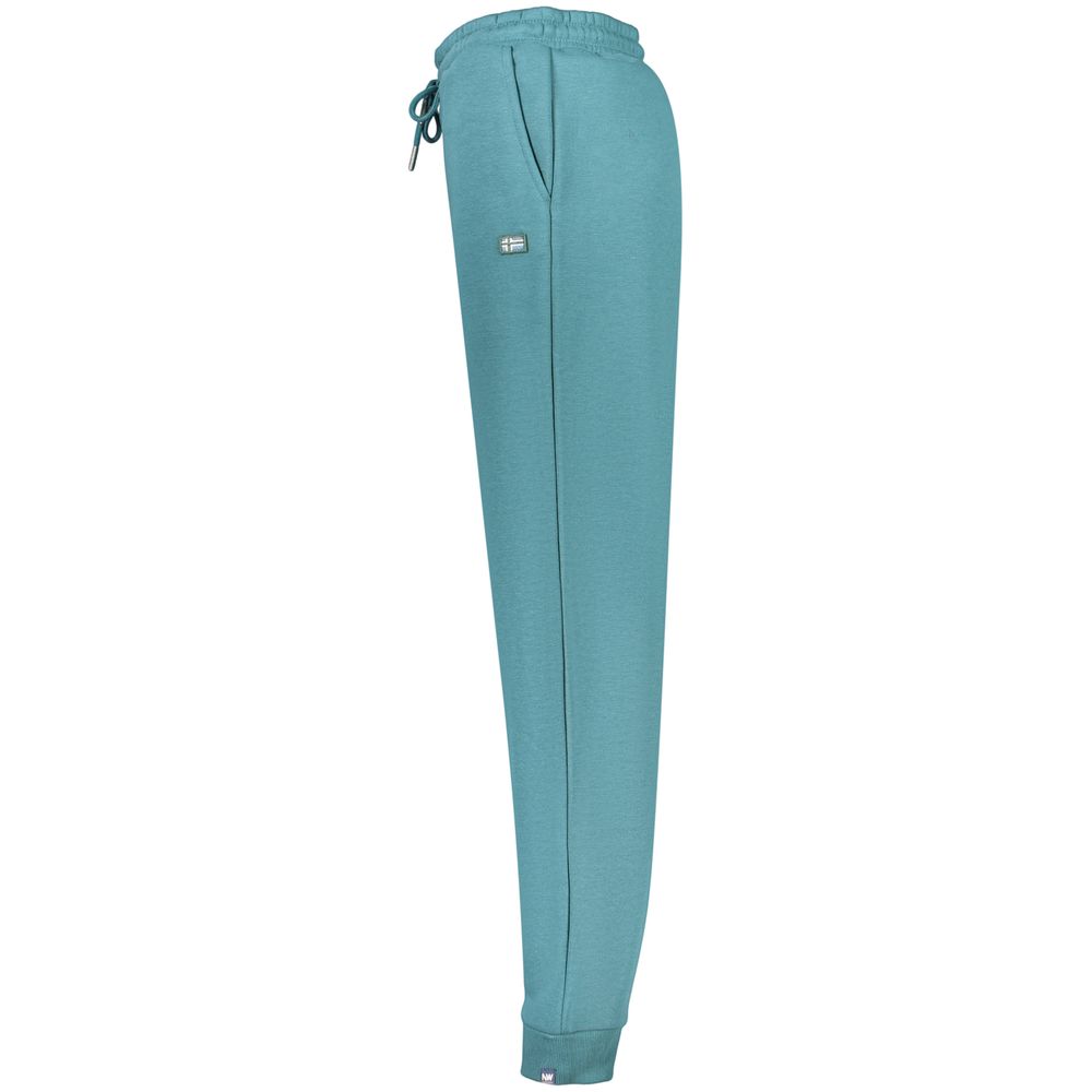 Norway 1963 Green Cotton Joggers (Workout Women's Pants)
