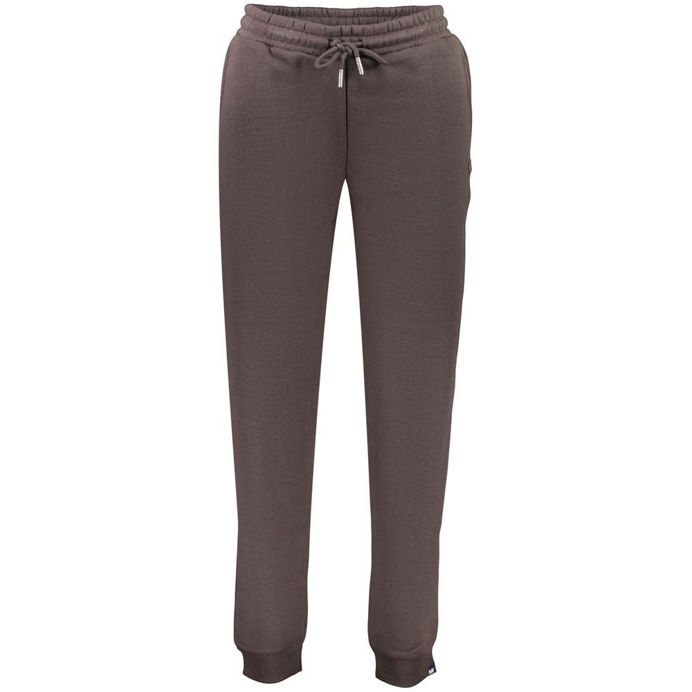 Norway 1963 Brown Cotton Joggers (Workout Women's Pants)