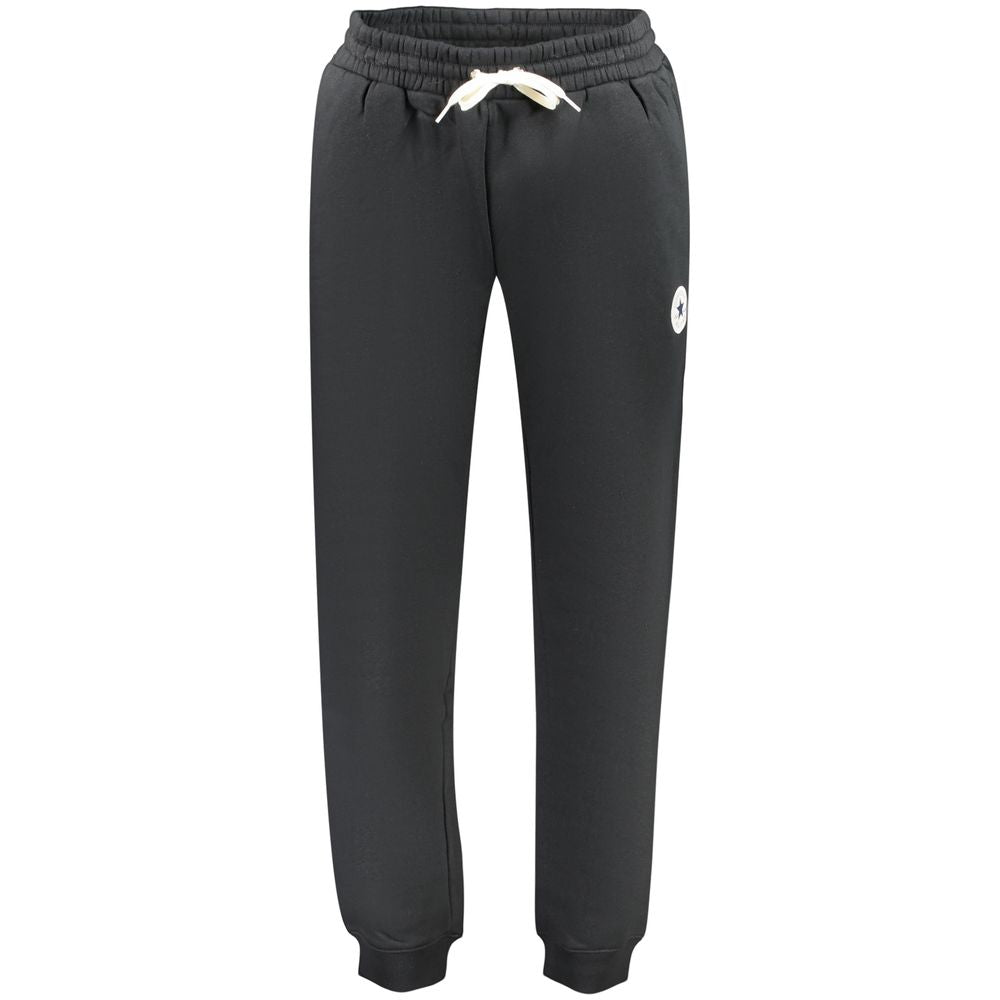 Converse Black Cotton Athletic Men's Pants
