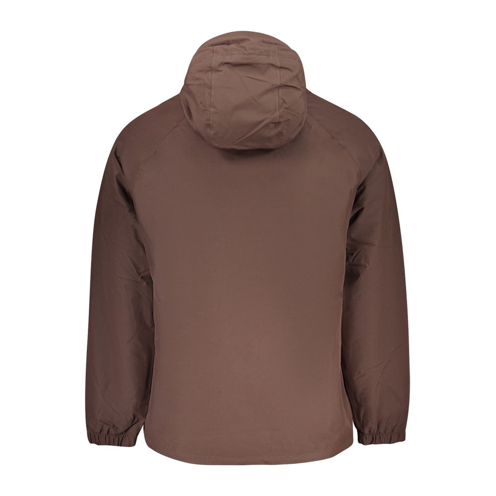 Timberland Brown Polyester Full-Length Men's Jacket
