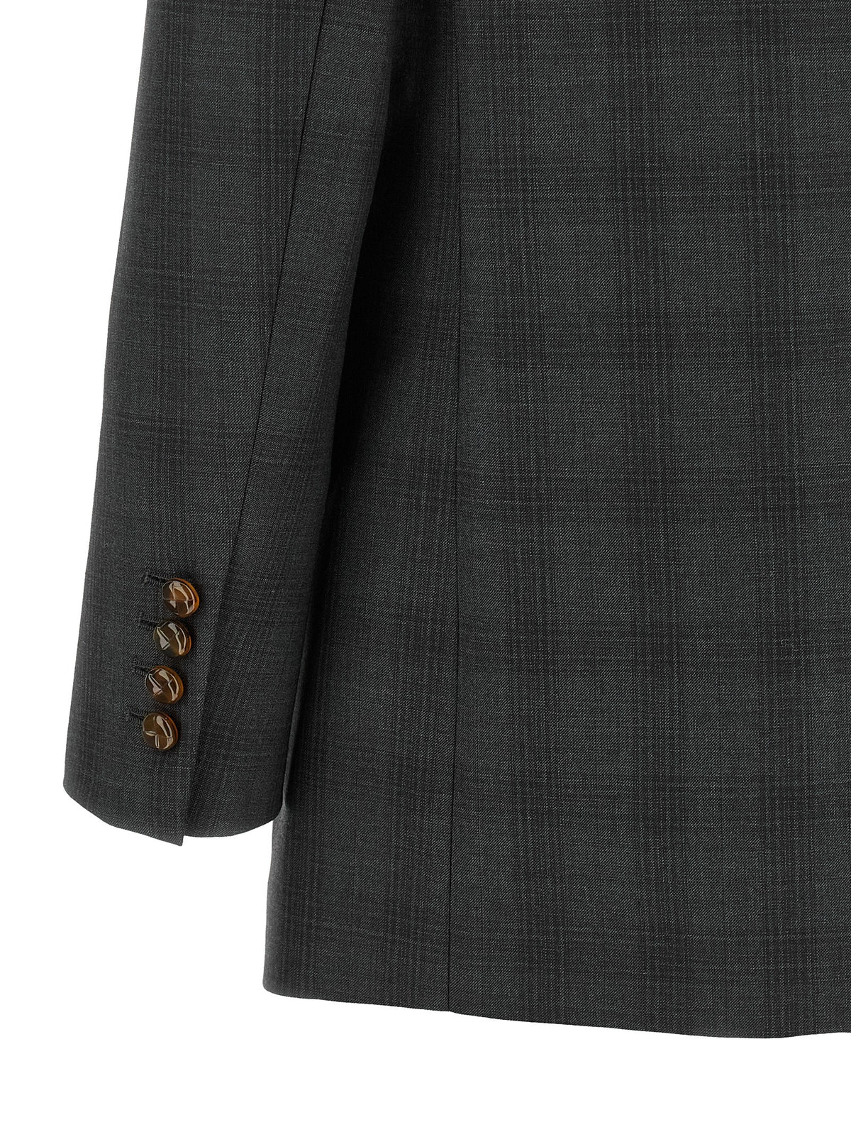 Blazé Milano Gray Virgin Wool Women's Blazer