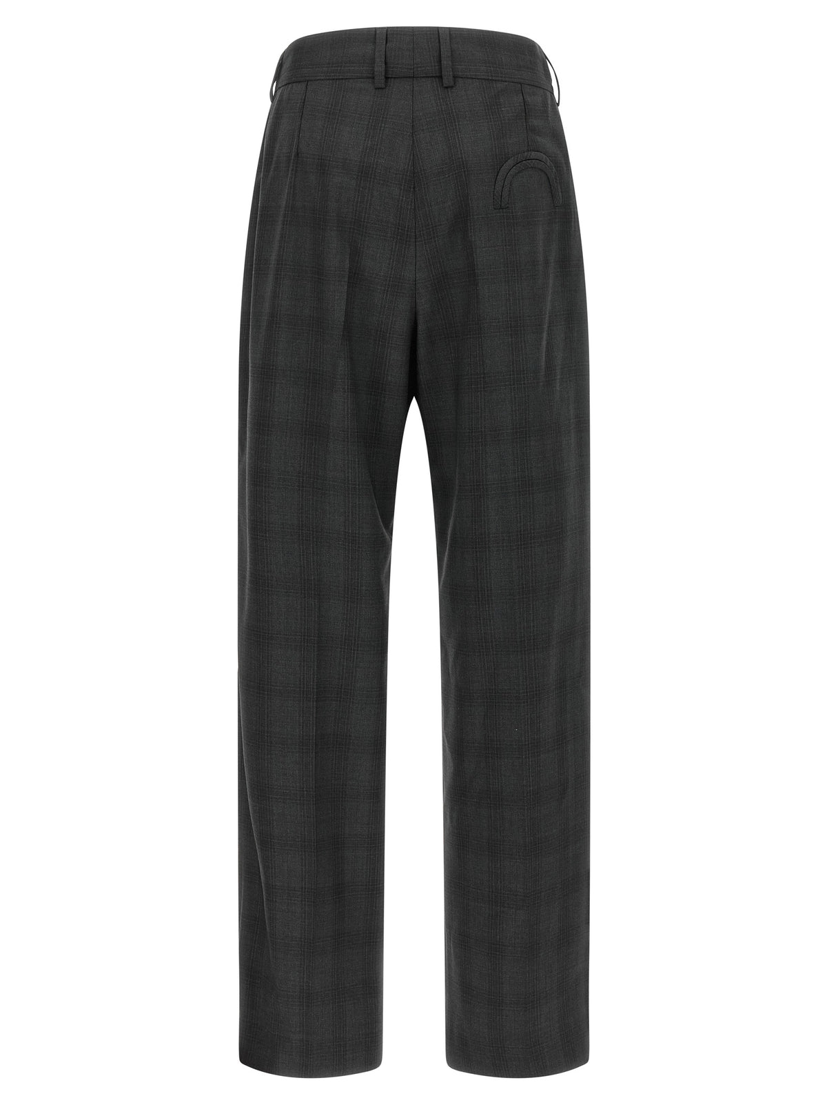 Blazé Milano Gray Virgin Wool Dress Women's Pants