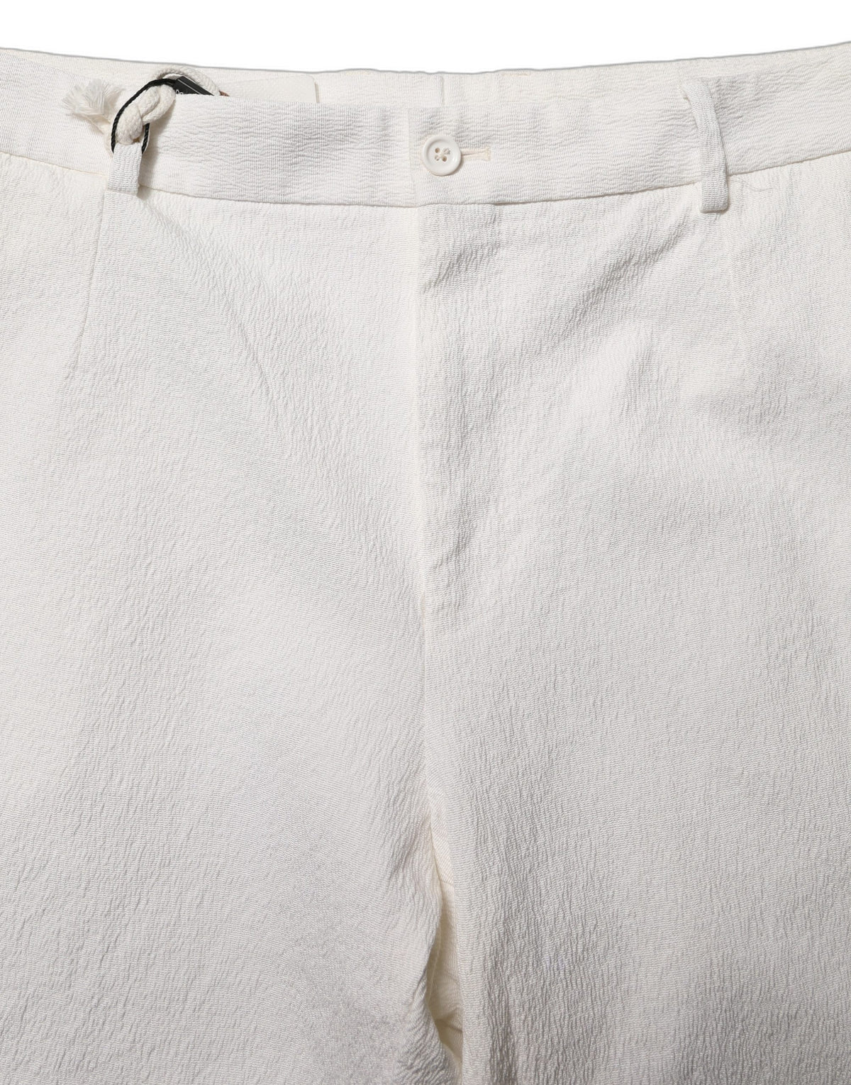 Dolce & Gabbana White Cotton StraightLeg Casual Trouser Men's Pants (Pre-Owned)