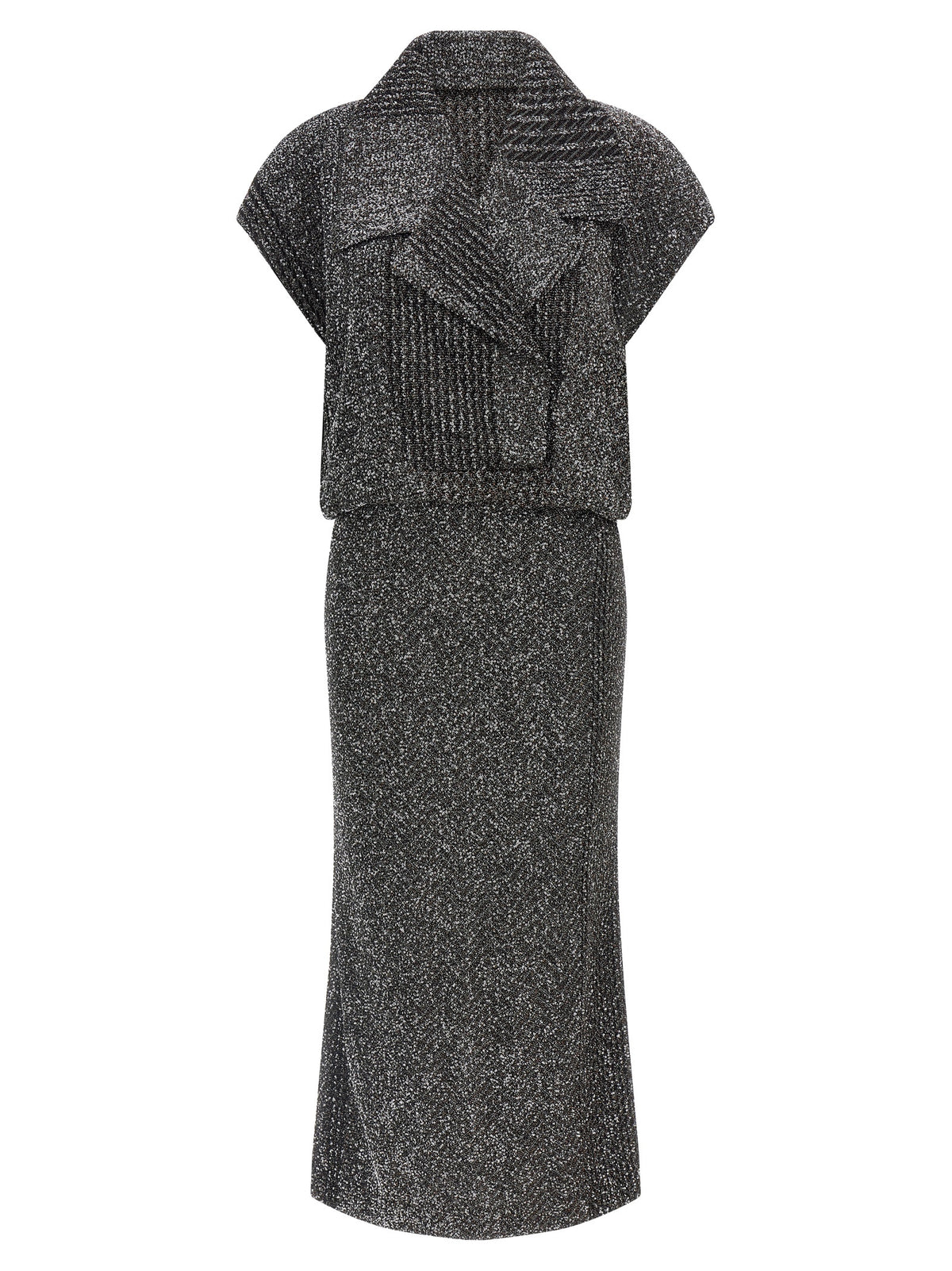 Missoni Gray Polyamide Midi Women's Dress