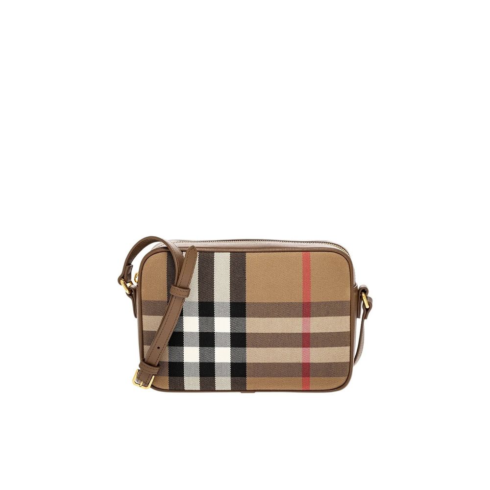 Burberry Brown Leather Shoulder Women's Bag