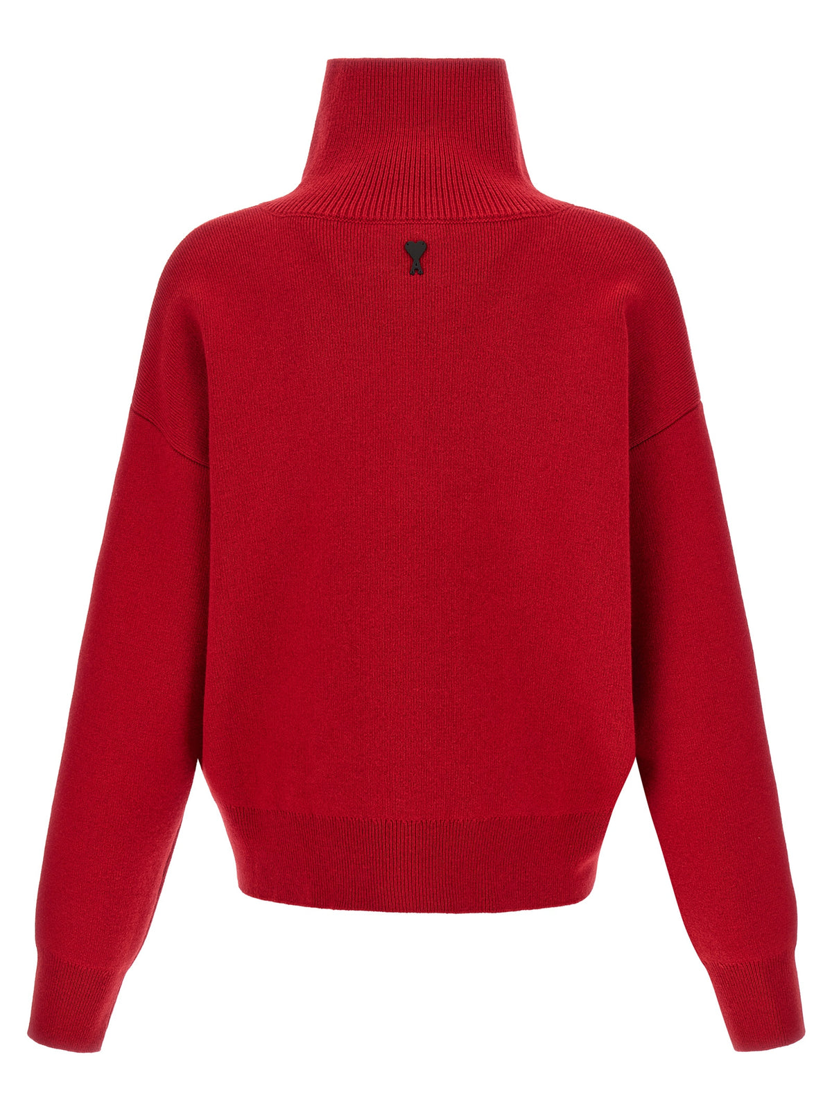 Ami Paris Red Wool Men's Cardigan