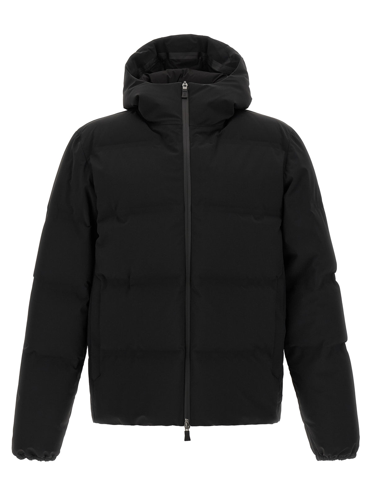Herno Black Polyamide Full-Length Men's Jacket