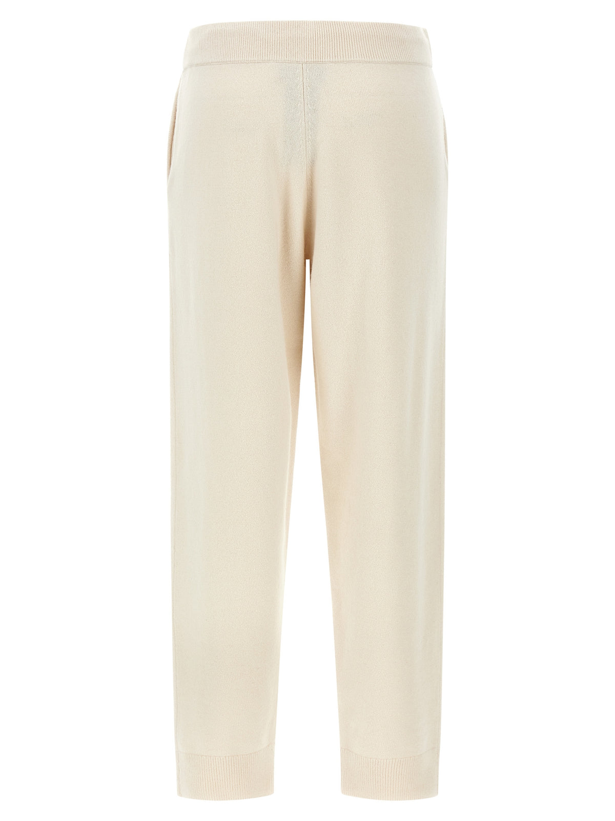 Yves Salomon White Wool Athletic Women's Pants