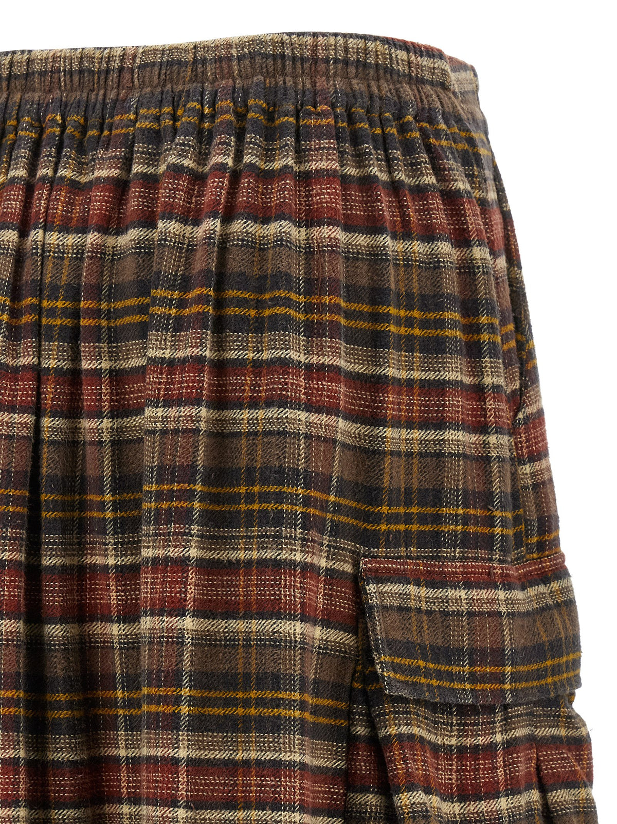 R13 Brown Cotton Mini Women's Skirt