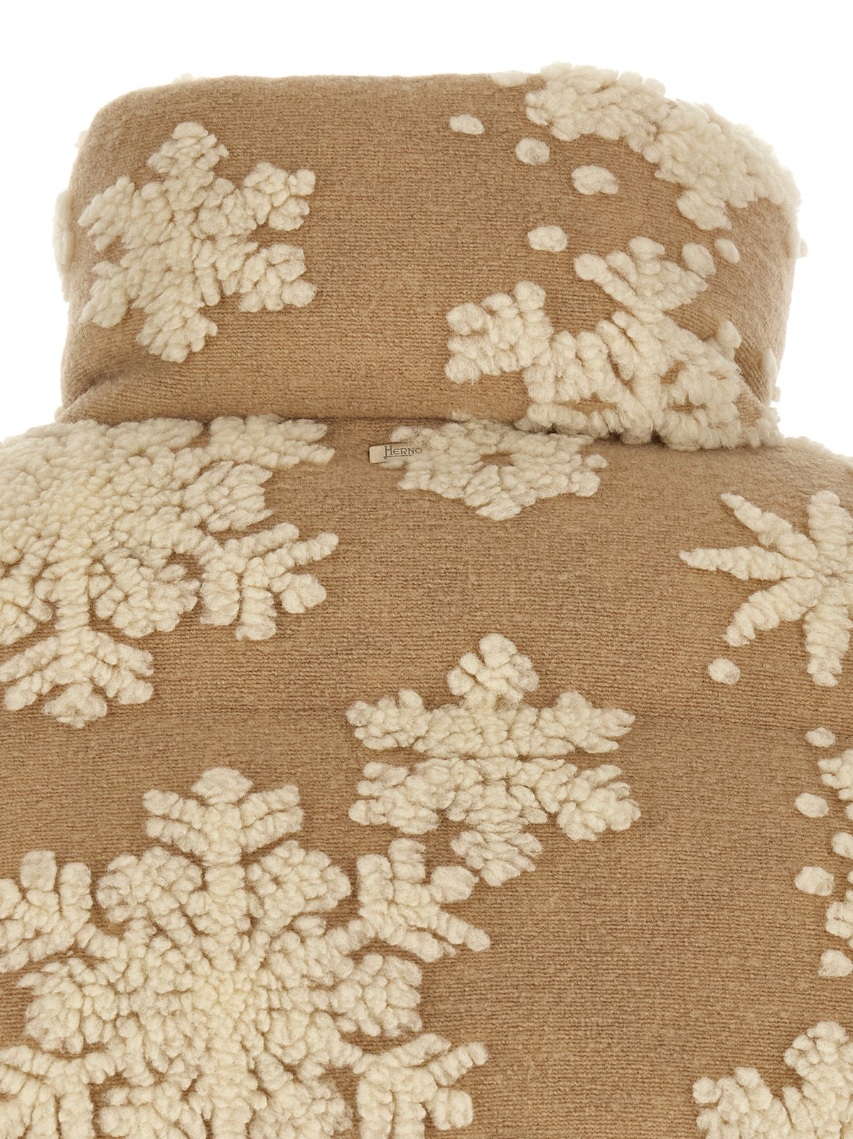 Herno Beige Polyester Full-Length Women's Jacket