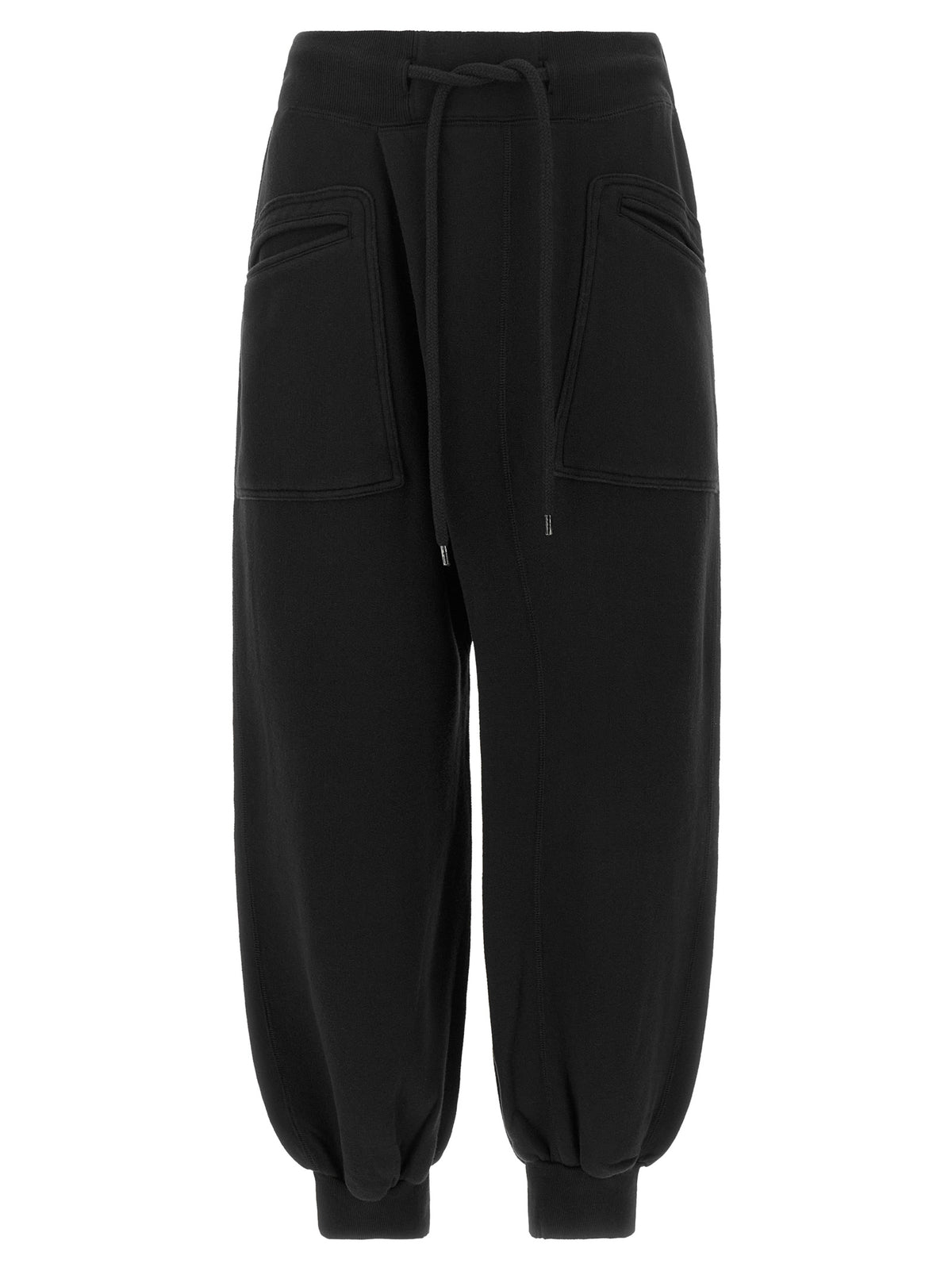 R13 Black Cotton Joggers (Workout Women's Pants)