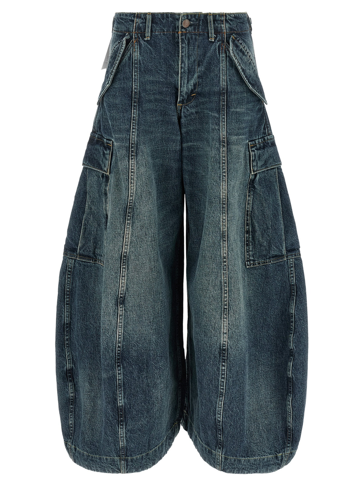 R13 Blue Cotton Jeans Women's Denim