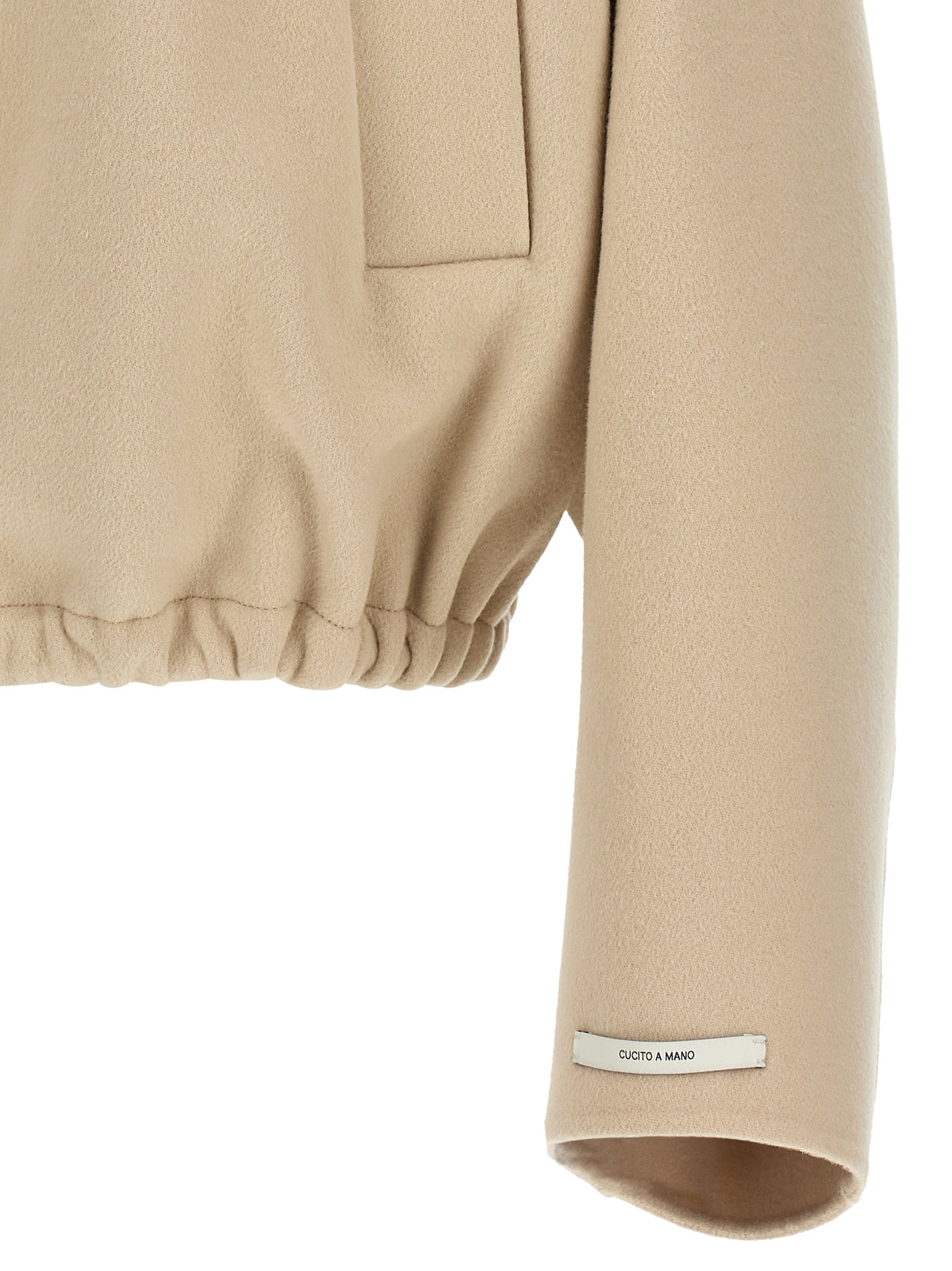 Sportmax Beige Wool Women's Bomber