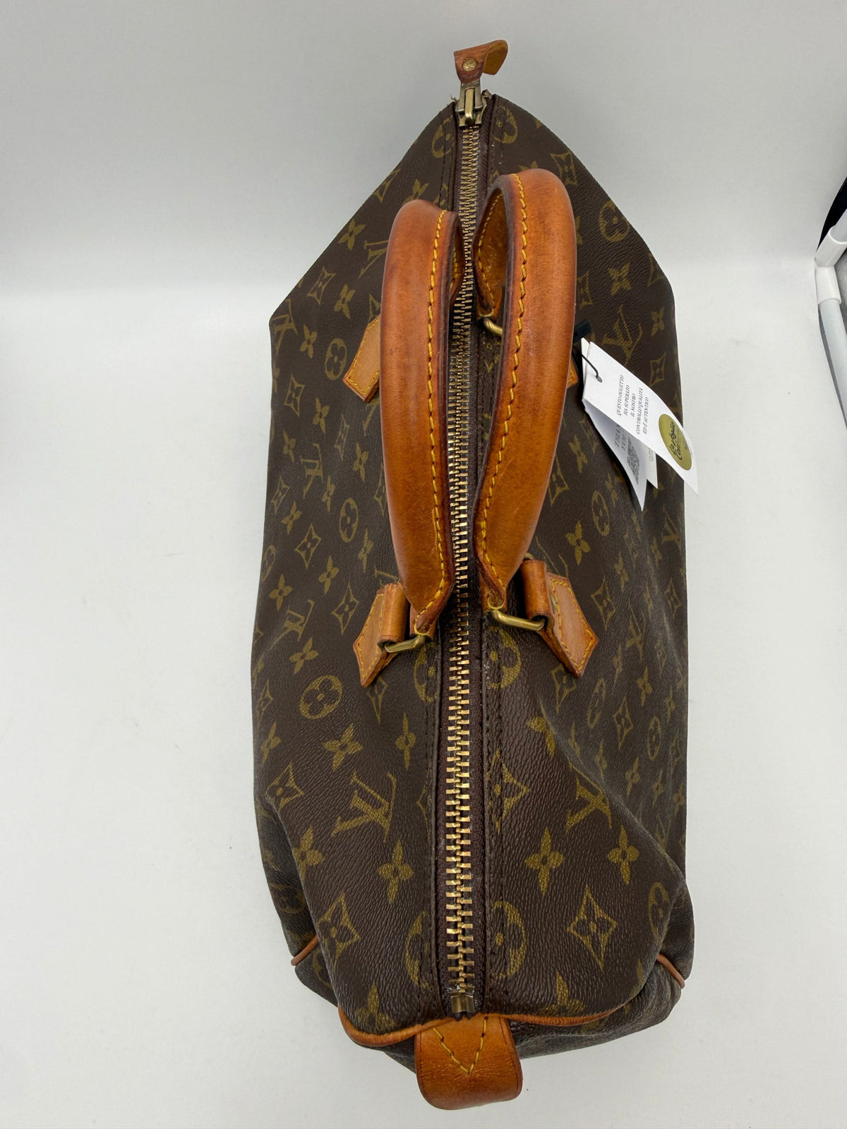 Louis Vuitton LOUIS VUITTON Speedy 35 Monogram Handbag (Pre-Owned)