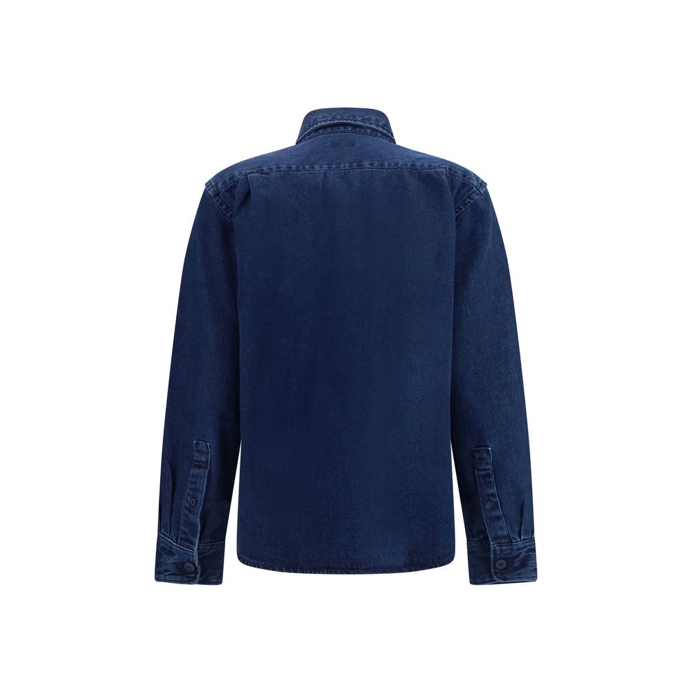 Deperlu Blue Denim Men's Shirt