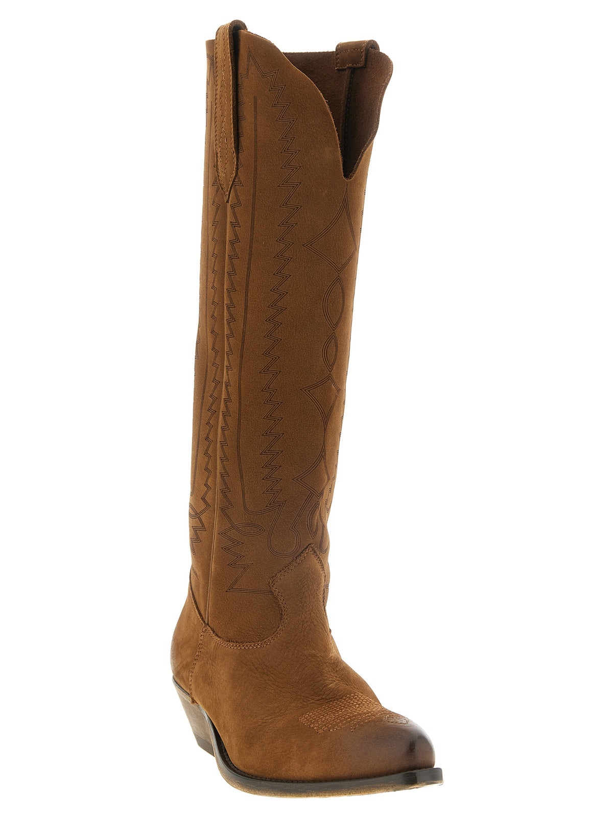 Golden Goose Brown Cowhide Chelsea Women's Boots