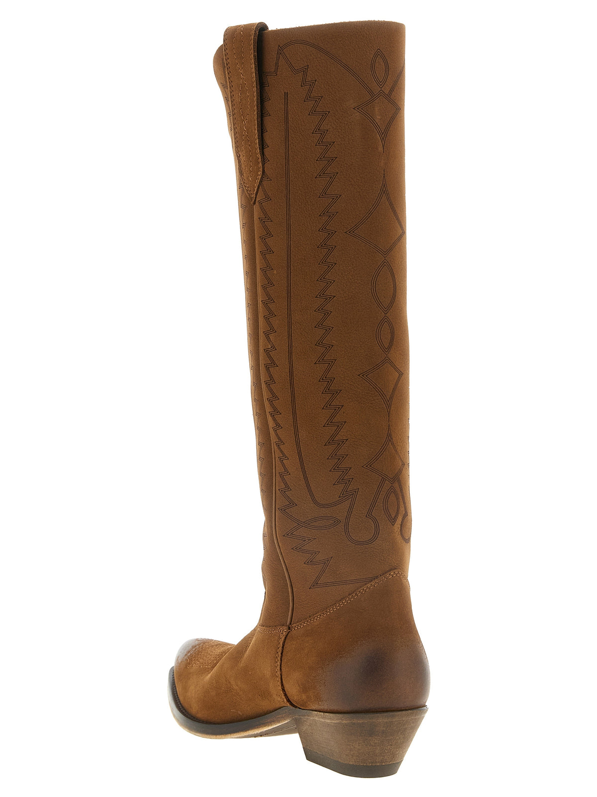 Golden Goose Brown Cowhide Chelsea Women's Boots