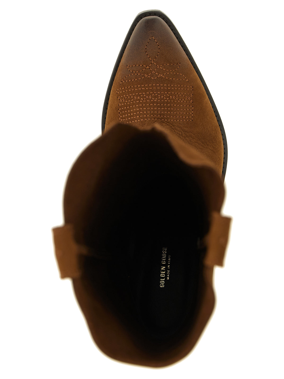 Golden Goose Brown Cowhide Chelsea Women's Boots