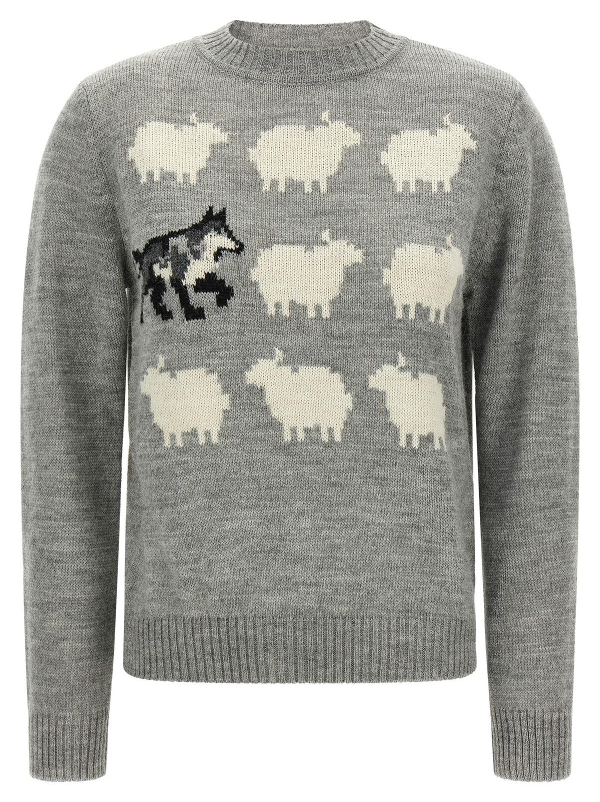 Max Mara Gray Acetate Women's Cardigan