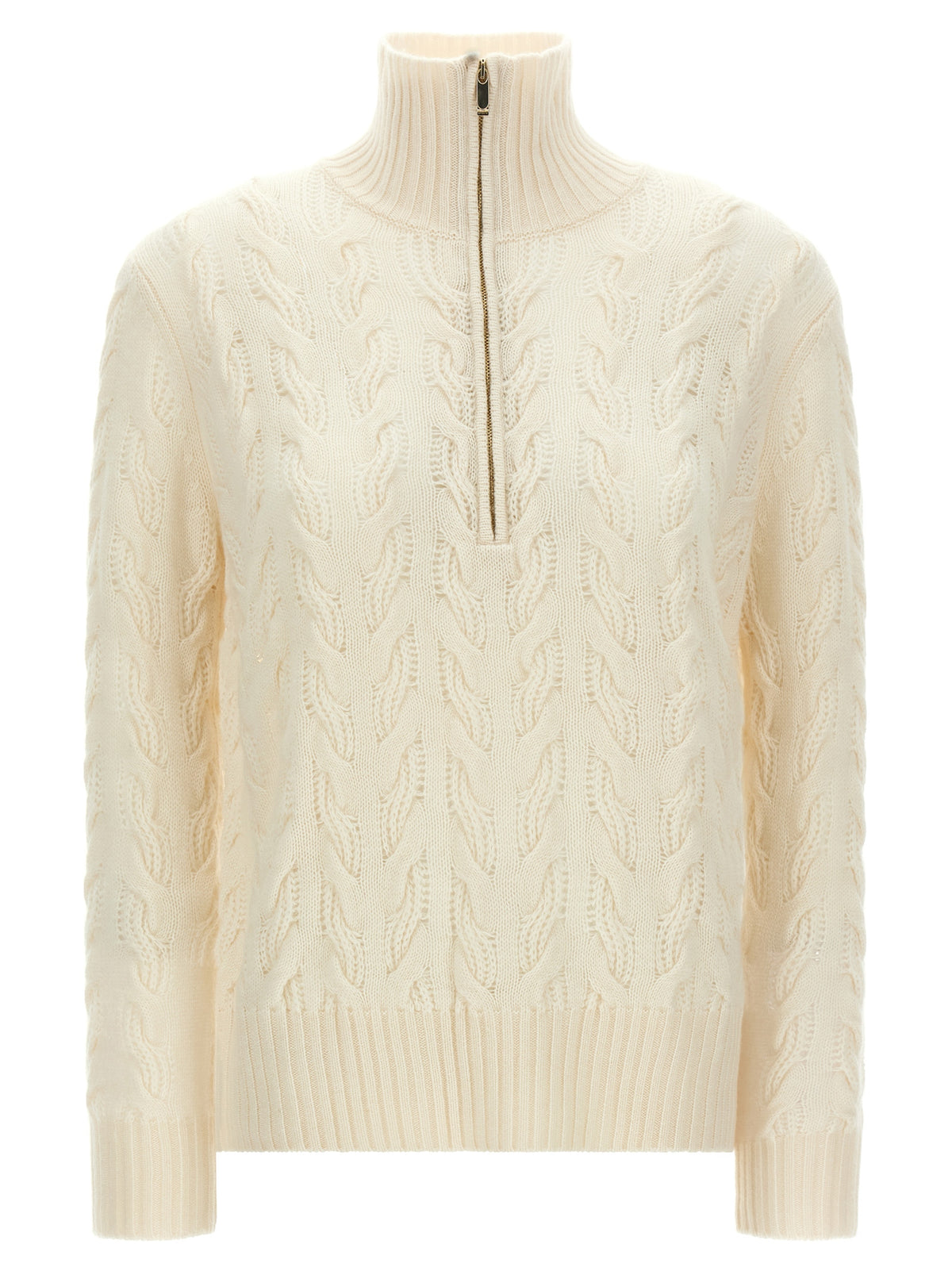Max Mara White Wool Women's Cardigan