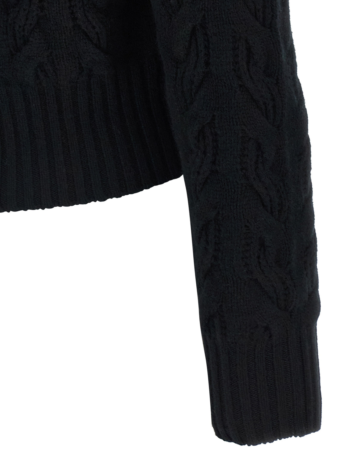 Max Mara Black Wool Women's Cardigan