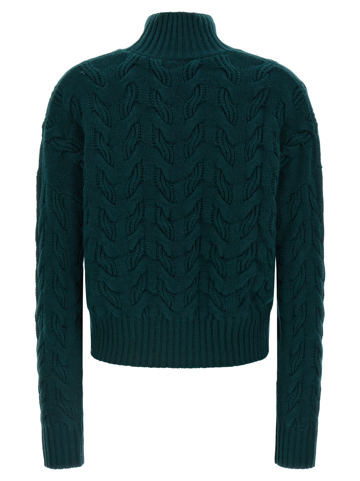 Max Mara Bicolor Wool Women's Cardigan