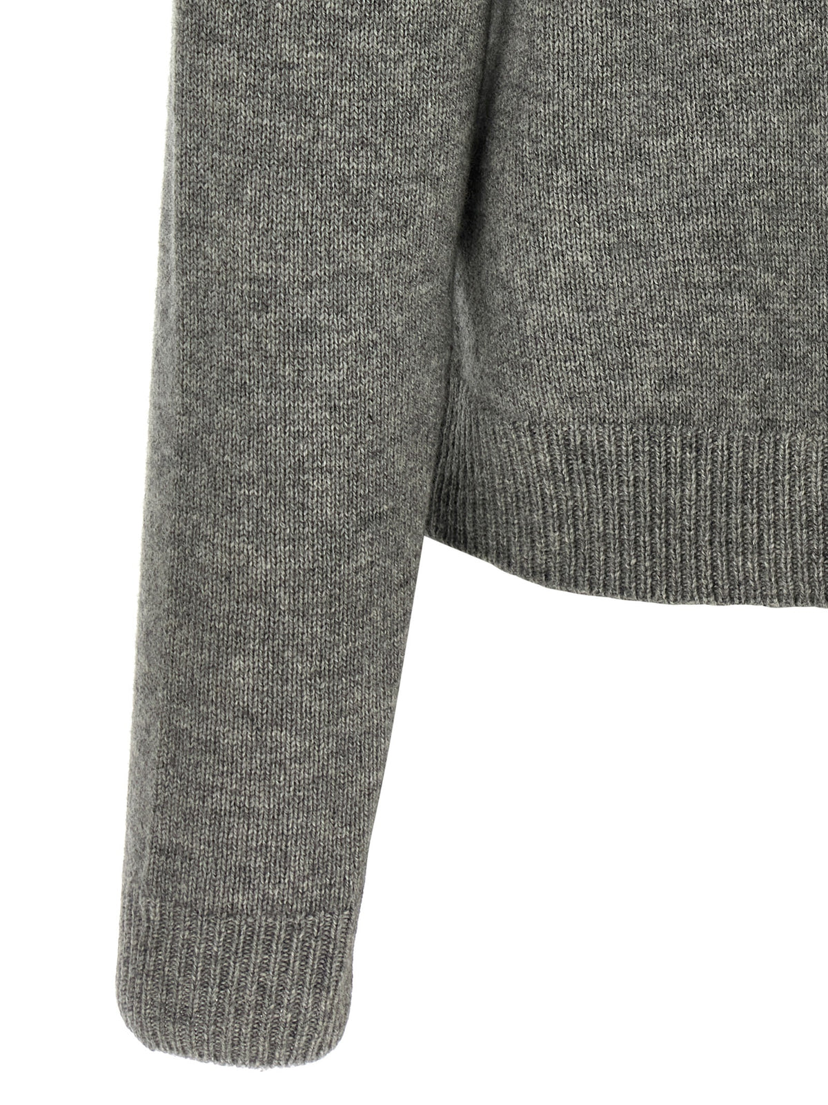 Max Mara Gray Wool Women's Cardigan